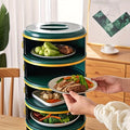 Stackable Mint Green Food Storage Covers (5-Layer)